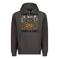 Smoke i dont need a mood ring i have a face Premium Hoodie - CowhideDigitalArt