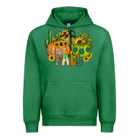 Emerald hello fall Urban Hoodie - CowhideDigitalArt