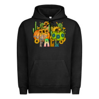 Pigment Black hello fall Urban Hoodie - CowhideDigitalArt
