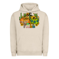 Pigment French Oak hello fall Urban Hoodie - CowhideDigitalArt