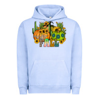 Pigment Grape Ice hello fall Urban Hoodie - CowhideDigitalArt