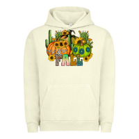 Pigment Pistachio hello fall Urban Hoodie - CowhideDigitalArt
