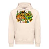 Sandshell hello fall Urban Hoodie - CowhideDigitalArt