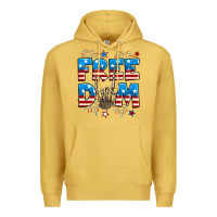 Antique Gold Freedom rock hand Premium Hoodie - Neo Western