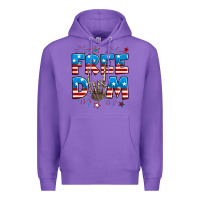 Purple Freedom rock hand Premium Hoodie - Neo Western