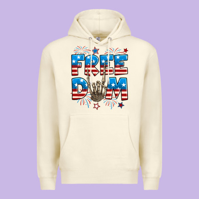 Freedom Rock Hand Premium Hoodie Designed By Neo Western