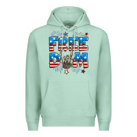 Seafoam Freedom rock hand Premium Hoodie - Neo Western