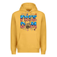 Mustard Freedom rock hand Premium Hoodie - Neo Western