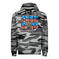 Slate Camo Freedom rock hand Premium Hoodie - Neo Western