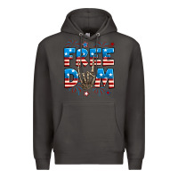 Smoke Freedom rock hand Premium Hoodie - Neo Western