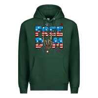Sports Green Freedom rock hand Premium Hoodie - Neo Western