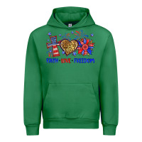 Emerald faith love freedom Urban Hoodie - Neo Western