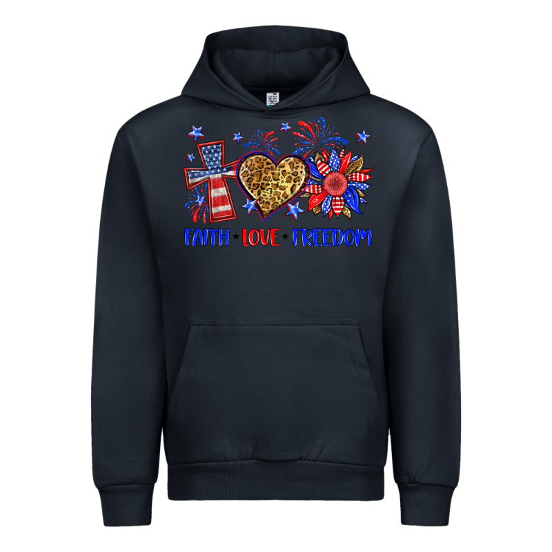 Faith Love Freedom Urban Hoodie by Neo Western | Teevron