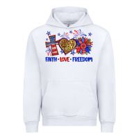 White faith love freedom Urban Hoodie - Neo Western
