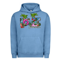 Pigment Pebble Blue love summer Urban Hoodie - SublimationCraftShop