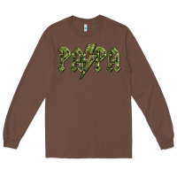 Chestnut papa  lightning camouflage Long Sleeve Tee - BarkalooDesign