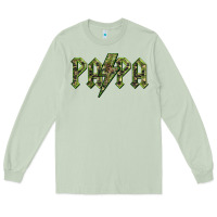 Matcha papa  lightning camouflage Long Sleeve Tee - BarkalooDesign