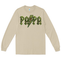 Mushroom papa  lightning camouflage Long Sleeve Tee - BarkalooDesign