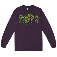 Plum papa  lightning camouflage Long Sleeve Tee - BarkalooDesign