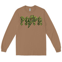 Toasted Coconut papa  lightning camouflage Long Sleeve Tee - BarkalooDesign