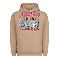 I Love You To The Moon And Back Urban Hoodie | Teevron