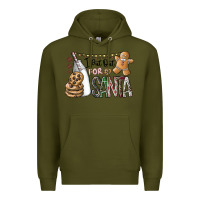 Army Green i put out for santa Premium Hoodie - CowhideDigitalArt