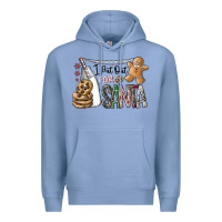 Colony Blue i put out for santa Premium Hoodie - CowhideDigitalArt