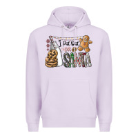 Lilac i put out for santa Premium Hoodie - CowhideDigitalArt
