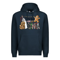 Navy i put out for santa Premium Hoodie - CowhideDigitalArt