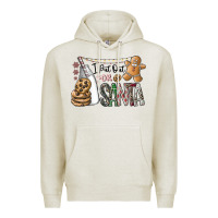 Oatmeal Heather i put out for santa Premium Hoodie - CowhideDigitalArt
