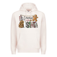 Pale Pink i put out for santa Premium Hoodie - CowhideDigitalArt