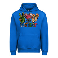Cobalt peace love summer Urban Hoodie - SublimationCraftShop