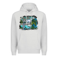 Dove Grey summer vibes Premium Hoodie - SublimationCraftShop
