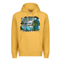 Mustard summer vibes Premium Hoodie - SublimationCraftShop