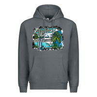 Rock summer vibes Premium Hoodie - SublimationCraftShop