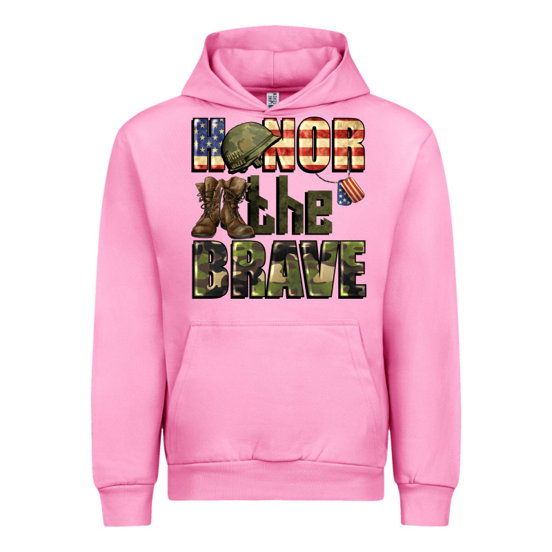 Honor The Brave 4th Of July Urban Hoodie by CowGirlArtShop | Teevron