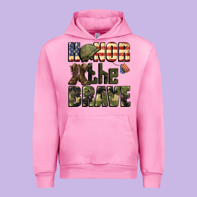 Honor The Brave 4th Of July Urban Hoodie Designed By Cowgirlartshop
