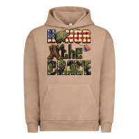 Pigment Burro Honor the brave 4th of july Urban Hoodie - CowGirlArtShop