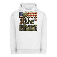 Pigment Lunar Rock Honor the brave 4th of july Urban Hoodie - CowGirlArtShop