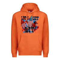 Carrot Let's get lit 4th of july Premium Hoodie - CowGirlArtShop
