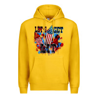 Lemon Let's get lit 4th of july Premium Hoodie - CowGirlArtShop