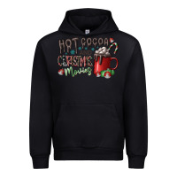 Black hot cocoa and christmas movies Urban Hoodie - CowhideDigitalArt
