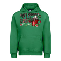 Emerald hot cocoa and christmas movies Urban Hoodie - CowhideDigitalArt