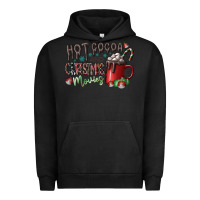 Pigment Black hot cocoa and christmas movies Urban Hoodie - CowhideDigitalArt