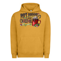 Pigment Peanut Butter hot cocoa and christmas movies Urban Hoodie - CowhideDigitalArt