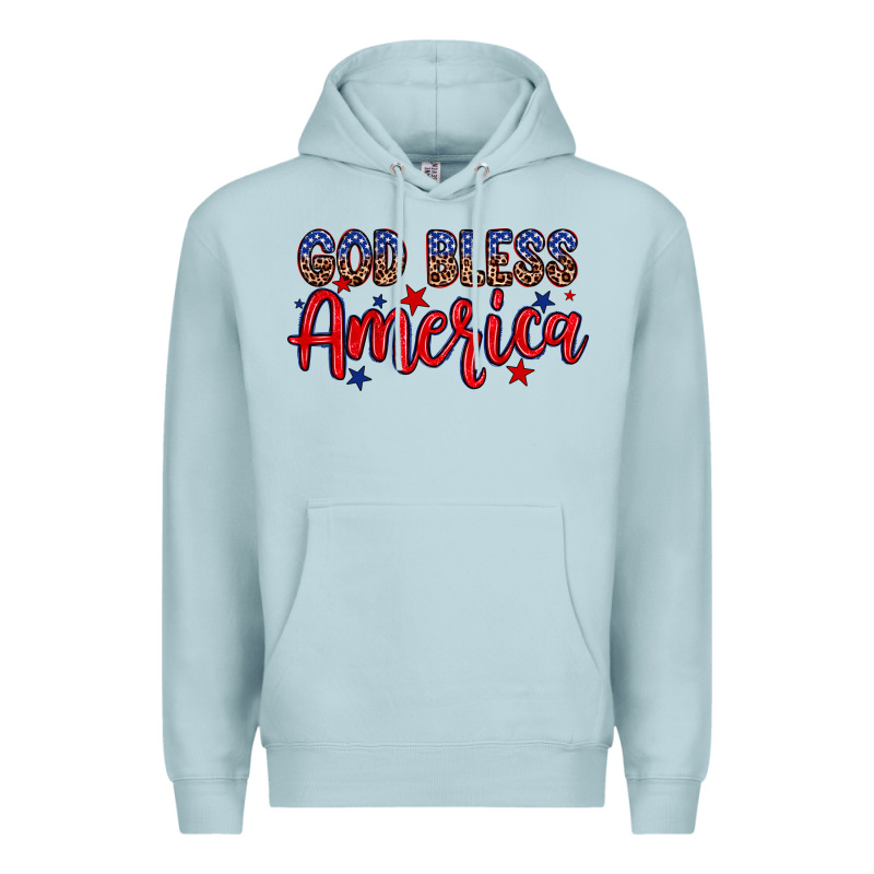 God Bless America Premium Hoodie by Neo Western | Teevron