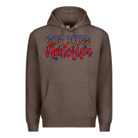 Coffee God bless America Premium Hoodie - Neo Western
