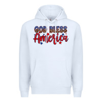 White God bless America Premium Hoodie - Neo Western