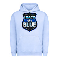 Pigment Grape Ice I back the blue 4th of July Urban Hoodie - CowGirlArtShop
