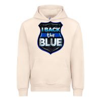 Sandshell I back the blue 4th of July Urban Hoodie - CowGirlArtShop